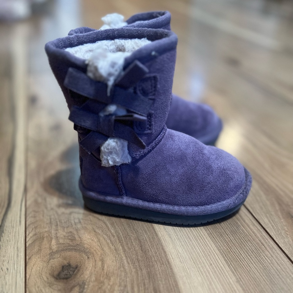 Purple baby uggs